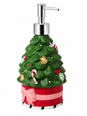 Dispensador de Jabón Pino Navideño