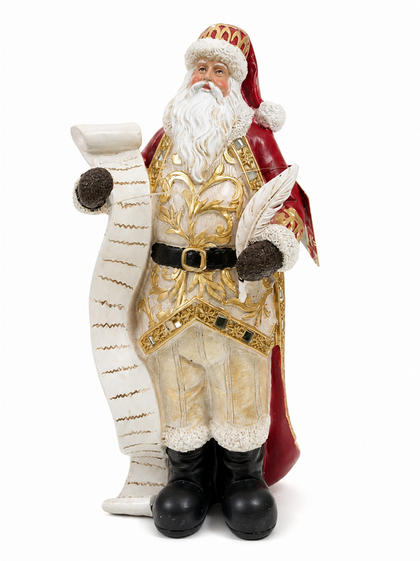 Adorno Papá Noel con Carta