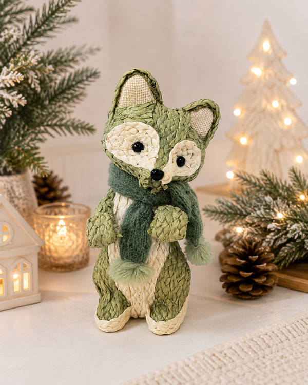 Zorro Navideño Verde Invernal