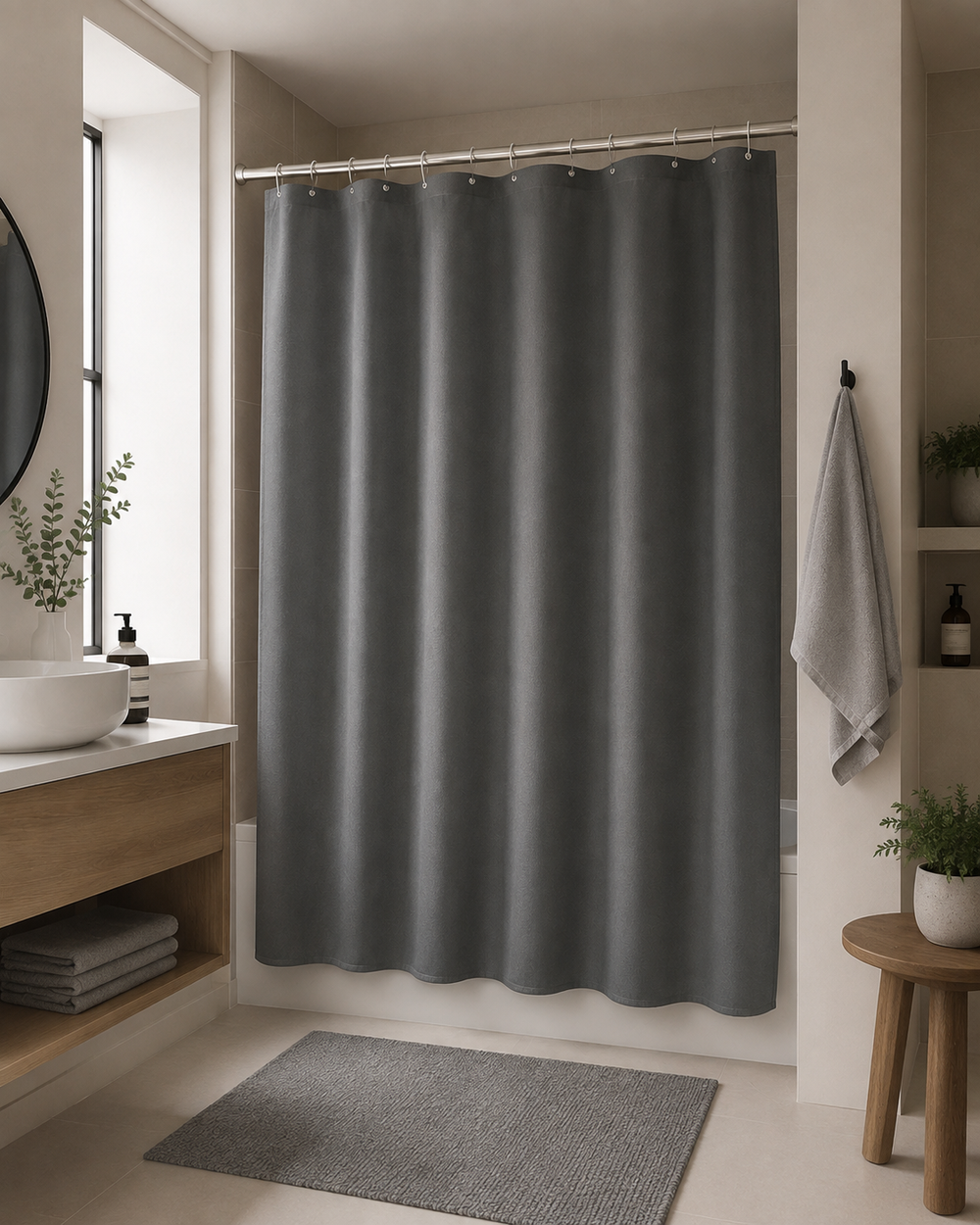 Cortina de Baño PLOMA