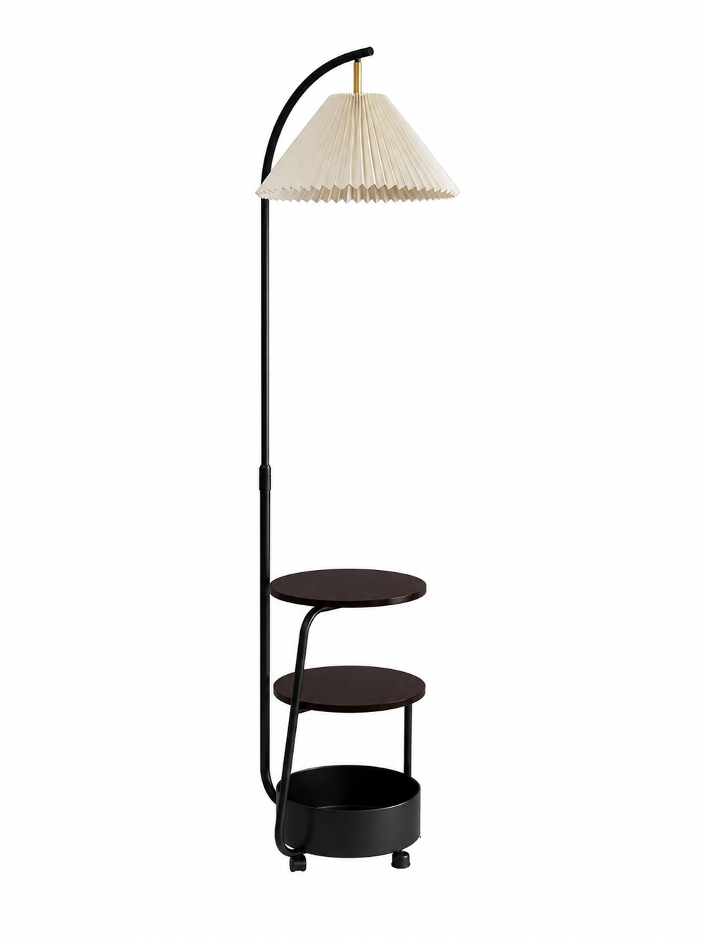 Lampara de Pie AURA con mesa Integrada