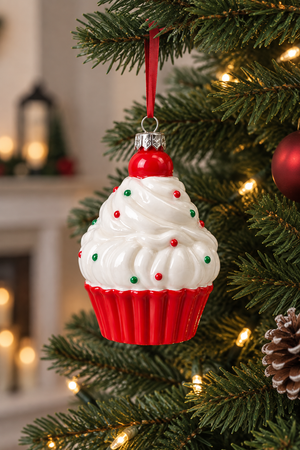 Adorno Congante Cupcake Brillante