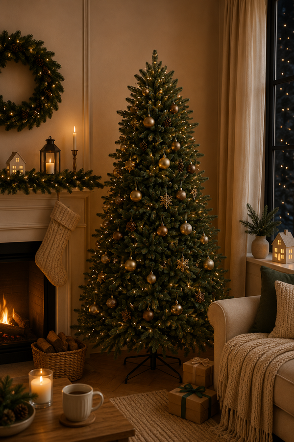 Árbol Pino Verde Navideño Tipo ABETO PREMIUN 210m