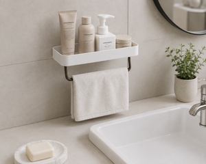 Organizador de Baño con Colgador Adhesivo J&S HOME