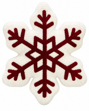 Cojin Navideño Copo de Nieve