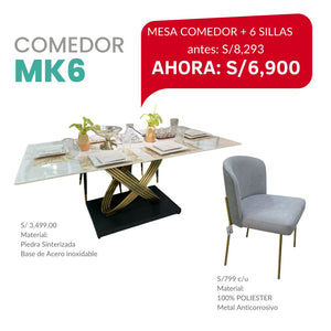 MESA DE COMEDOR MK6
