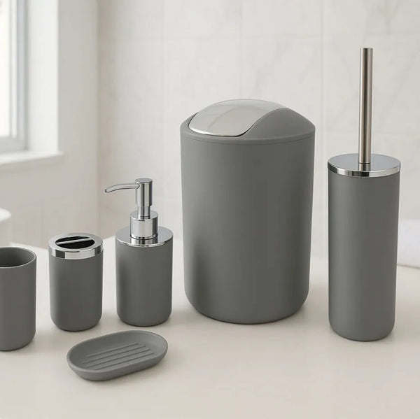 Set BAÑO X6 PLOMO