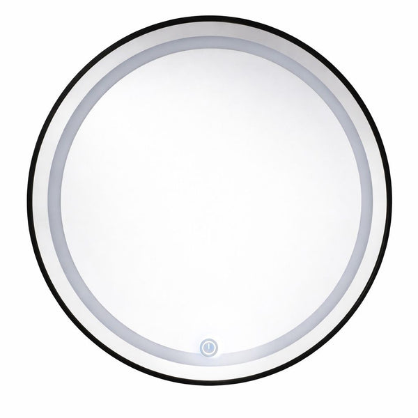 REDONDO NEGRO LED ESP104