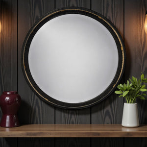 Espejo Redondo RATTAN