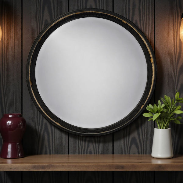 Espejo Redondo RATTAN