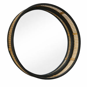 Espejo Redondo RATTAN
