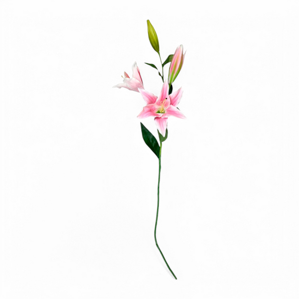 Rama de Lirio Rosa 45cm