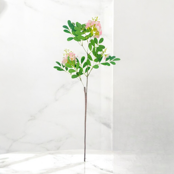 Rama flor CASSIA Rosada 74cm