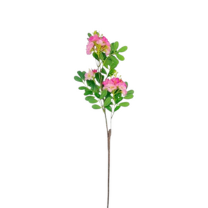 Rama flor CASSIA Fucsia 74cm.