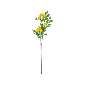 Rama flor CASSIA Amarilla 74cm.