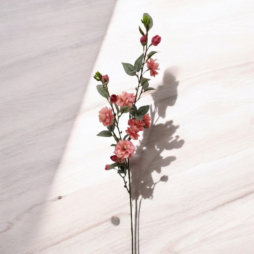 Rama de flores CARMELIA Palo Rosa