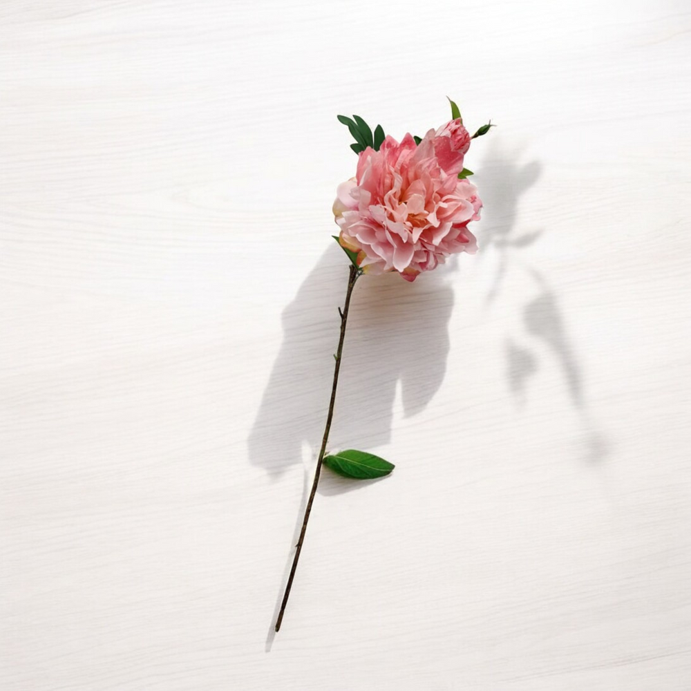 Flor Artificial PEONÍA ROSADA