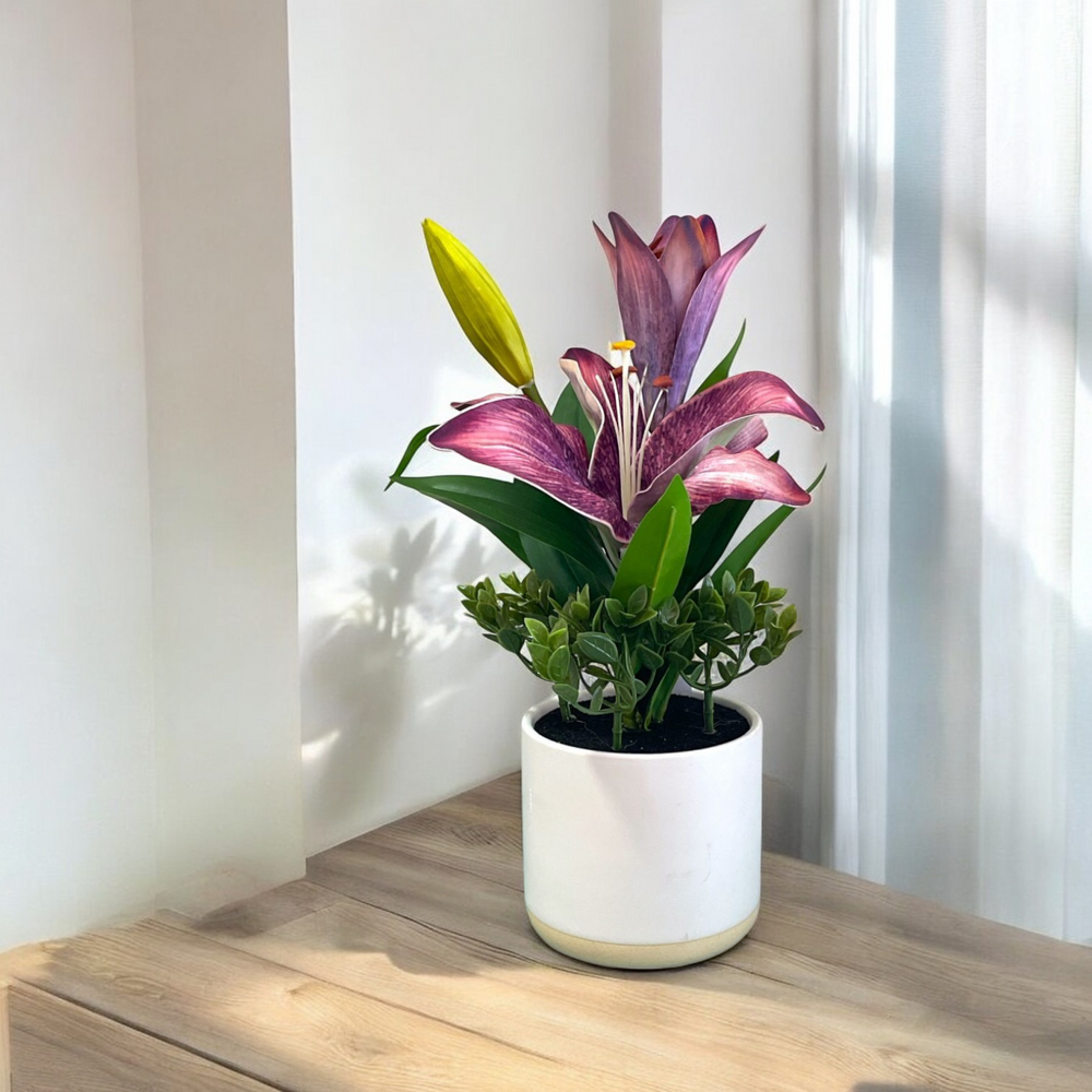 Arreglo Floral LIRIO LILA