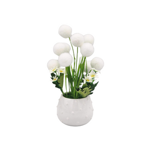 Arreglo Pompones BLANCOS