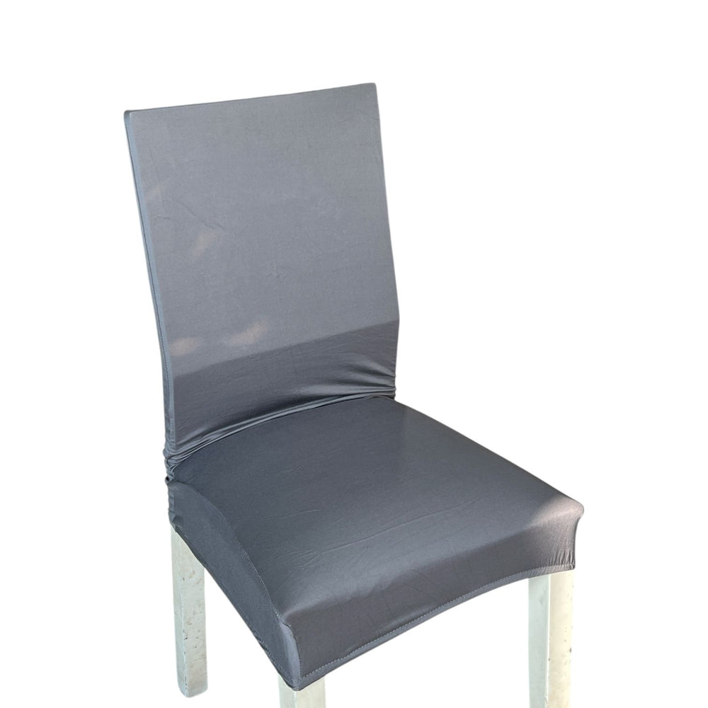 FUNDA DE SILLA PLOMO Y CAMEL.