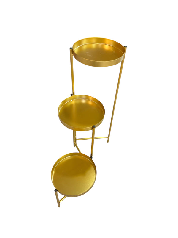 Porta Macetero 3 Niveles GOLD