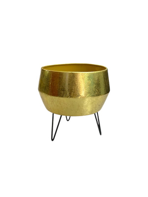 Porta Maceta GIAL Dorado Pqñ.
