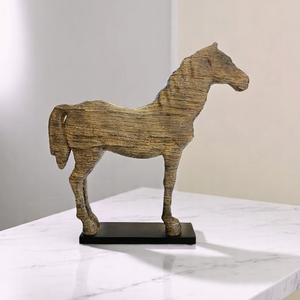 Adorno CABALLO MADERA