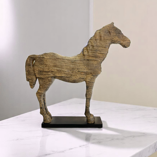 Adorno CABALLO MADERA