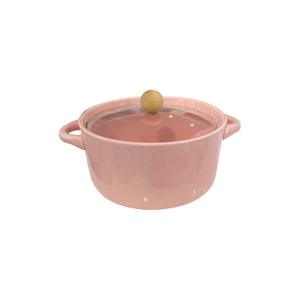 Mini Cacerola con Tapa ROSA