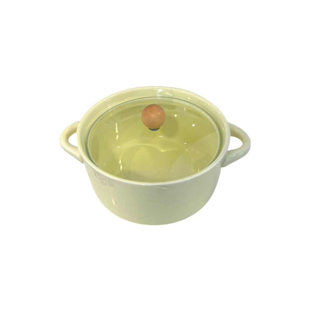 Mini Cacerola con Tapa CREMA