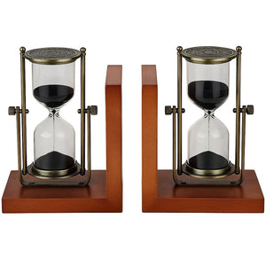 Reloj de Arena POSA LIBROS BLACK