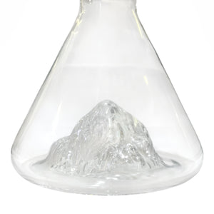 Decantador Cristal con Tapa Dorada