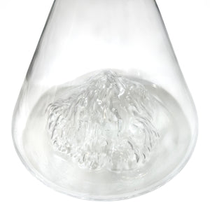 Decantador Cristal con Tapa Dorada