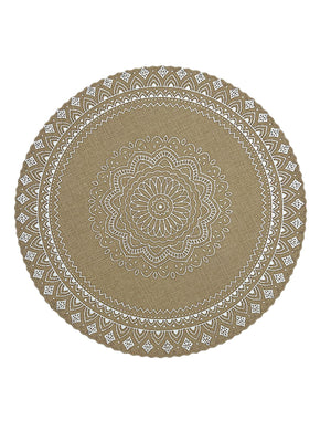 Individual Mandala Beige x6