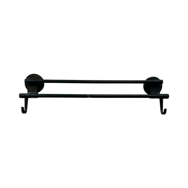 Colgador TOALLAS NEGRO