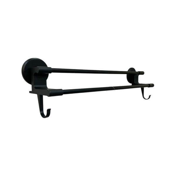 Colgador TOALLAS NEGRO
