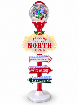 Farol Bola Letreros NAVIDEÑO