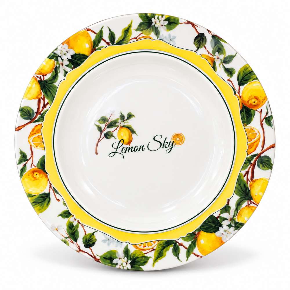 Plato Grande Coleccipon Limones