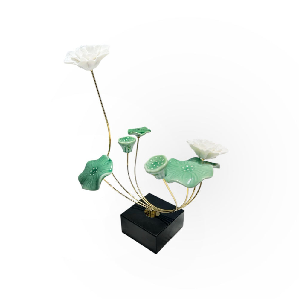 ADORNO FLOR CERÁMICA