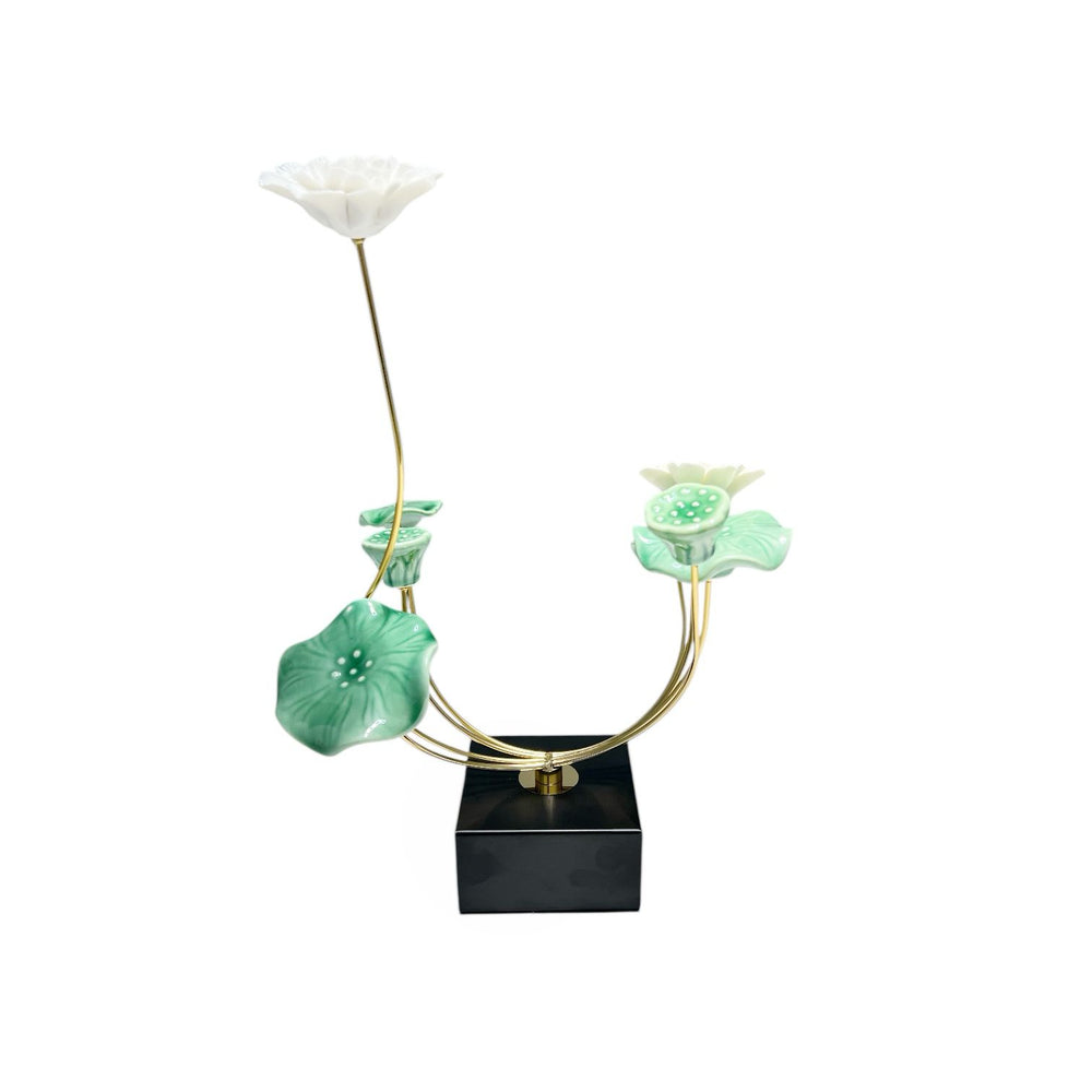 ADORNO FLOR CERÁMICA