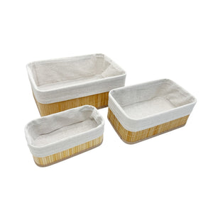 Cestas ORGANIZADORAS  DE TELA