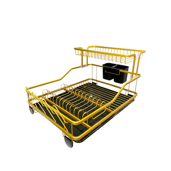 Escurridor 2 NIVELES DORADO N