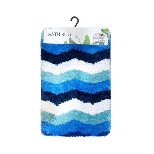 Alfombra Baño ONDAS AZUL
