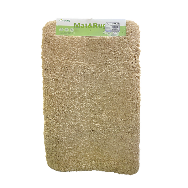 ALFOMBRA DE BAÑO BEIGE
