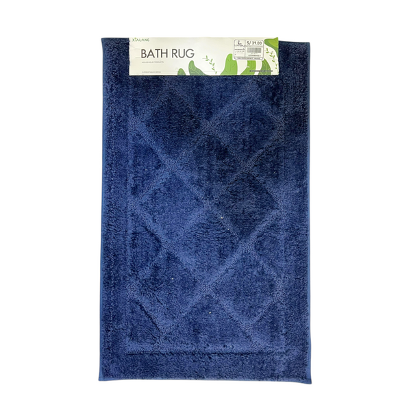 Alfombra Rombo Azul  80x50