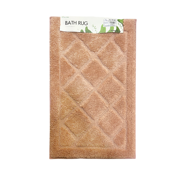 Alfombra Rombo Rosado 80x50