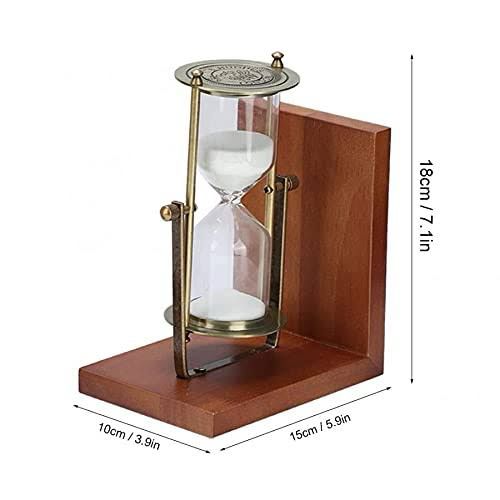 Reloj de Arena POSA LIBROS WHITE
