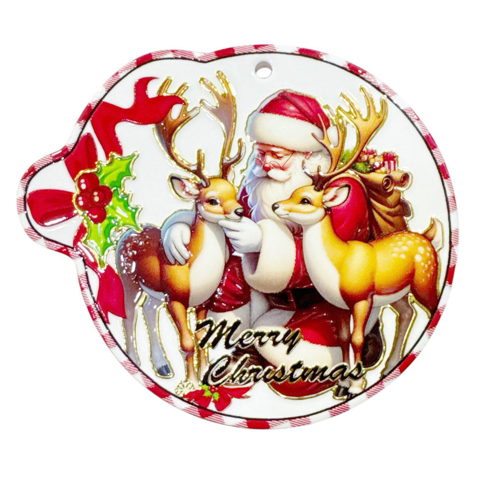 Posa vaso Ceramico Navideño III
