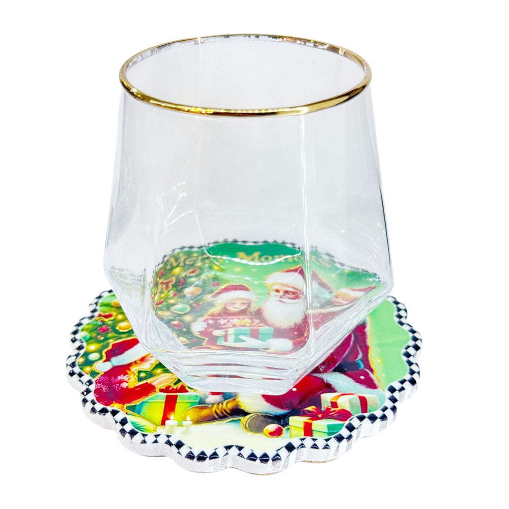 Posa vaso Ceramico Navideño E