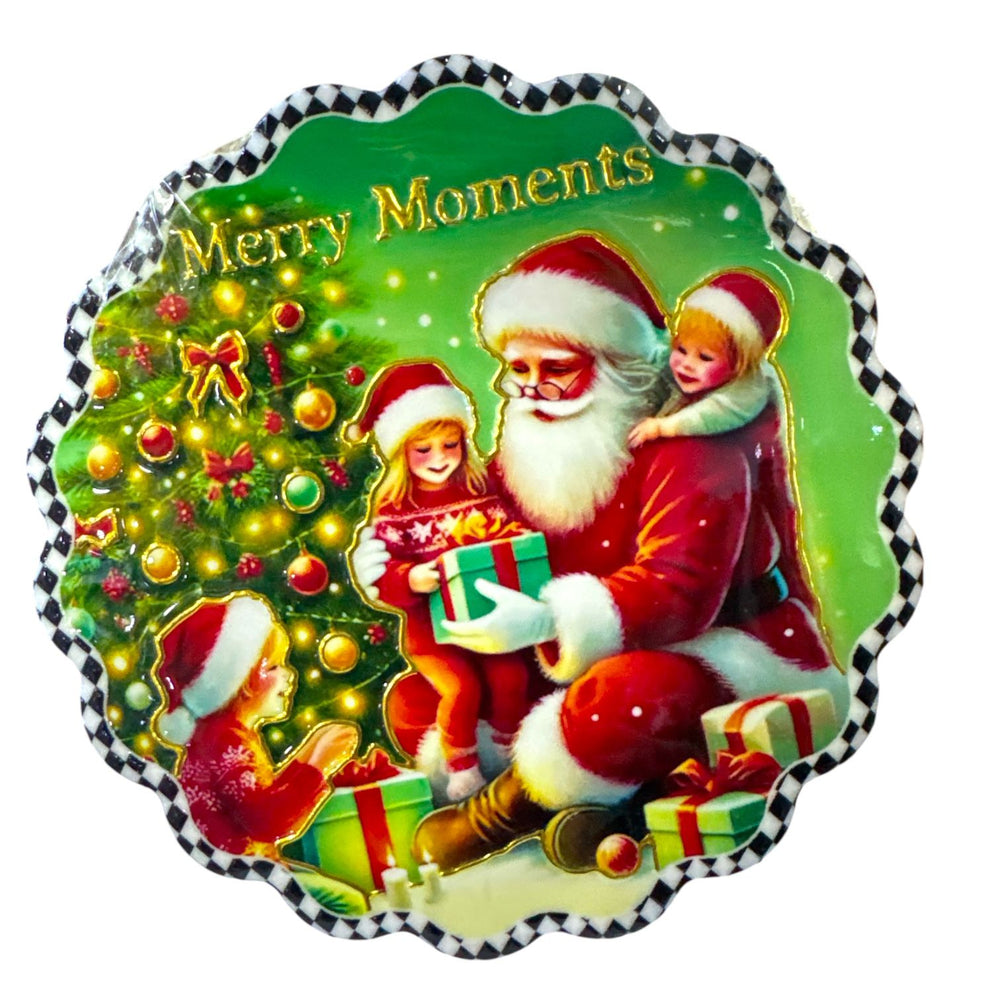 Posa vaso Ceramico Navideño E